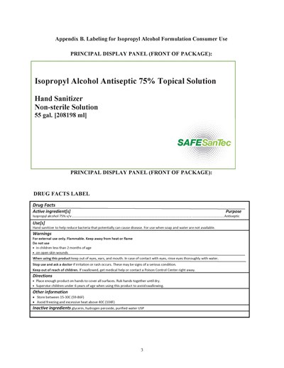 208198 mL Label (Safesantec Label Template 55gal Front And Back (1))